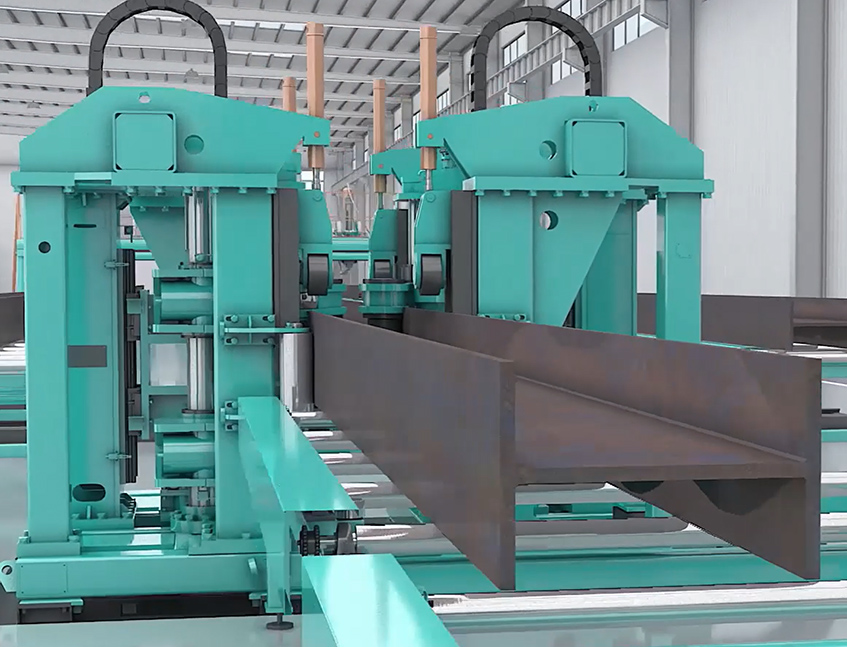 H-beam Flange Plate Straightening Machine